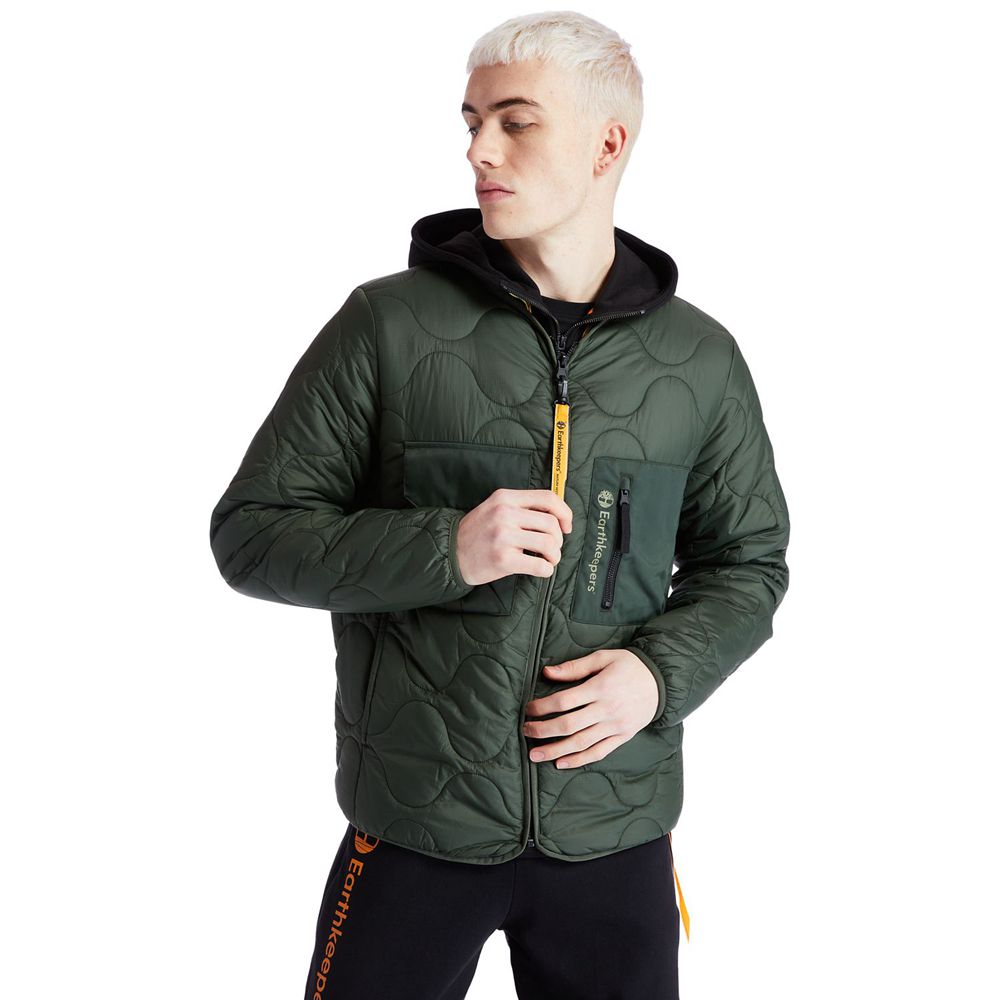 Jaqueta Masculino - Timberland Ecoriginal Ek+ Onion Quilted - NPGUR6901 - Verdes Escuro